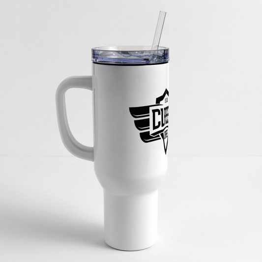 40 oz Travel Tumbler - white