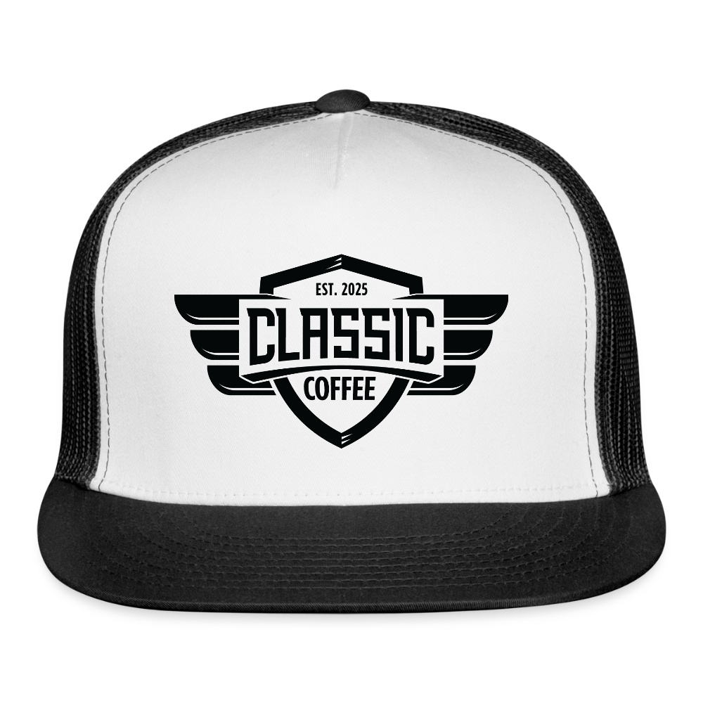 Trucker Hat - white/black