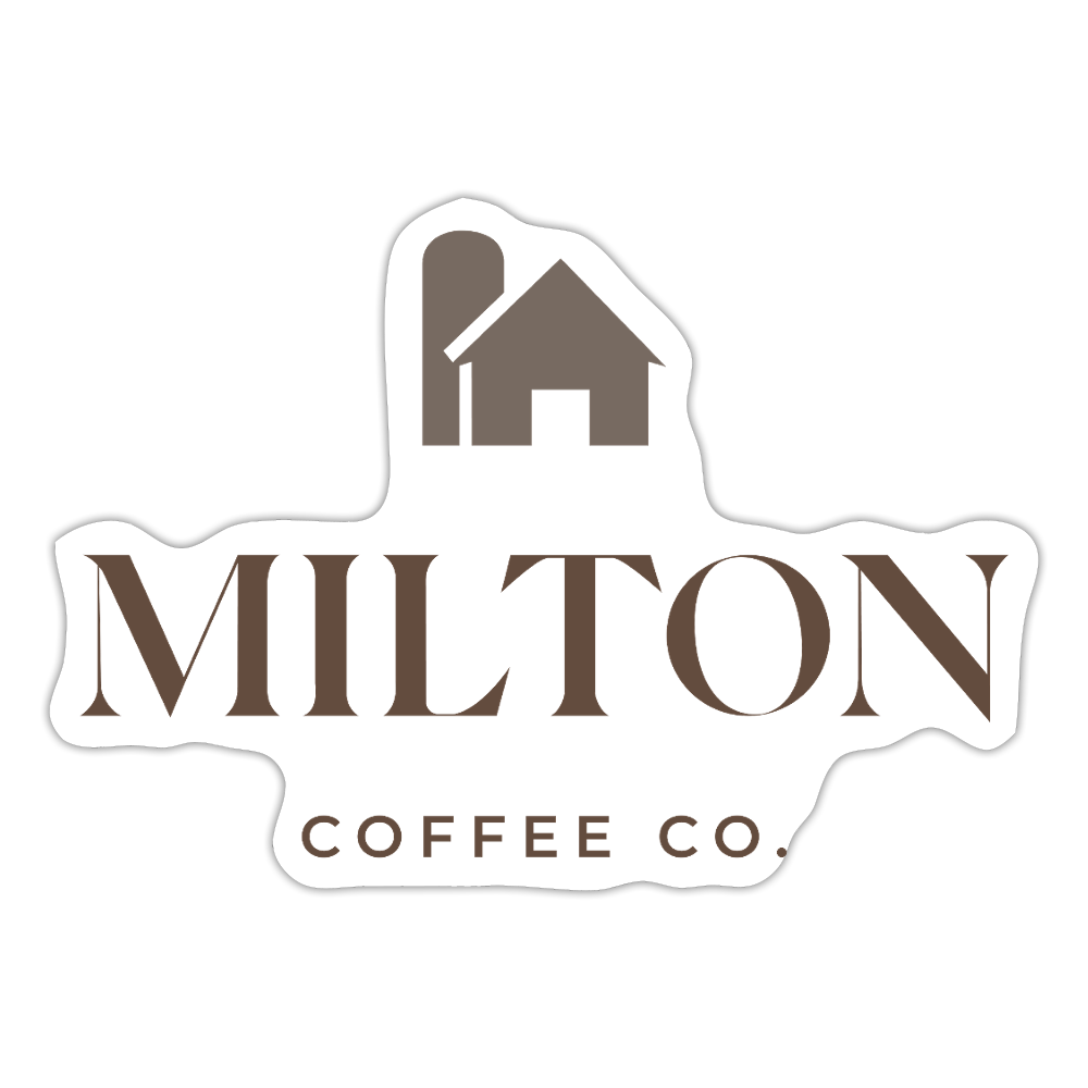 Sticker - white matte