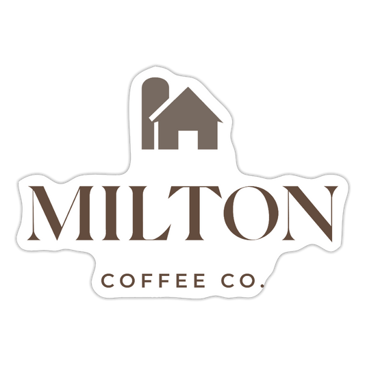 Sticker - white matte