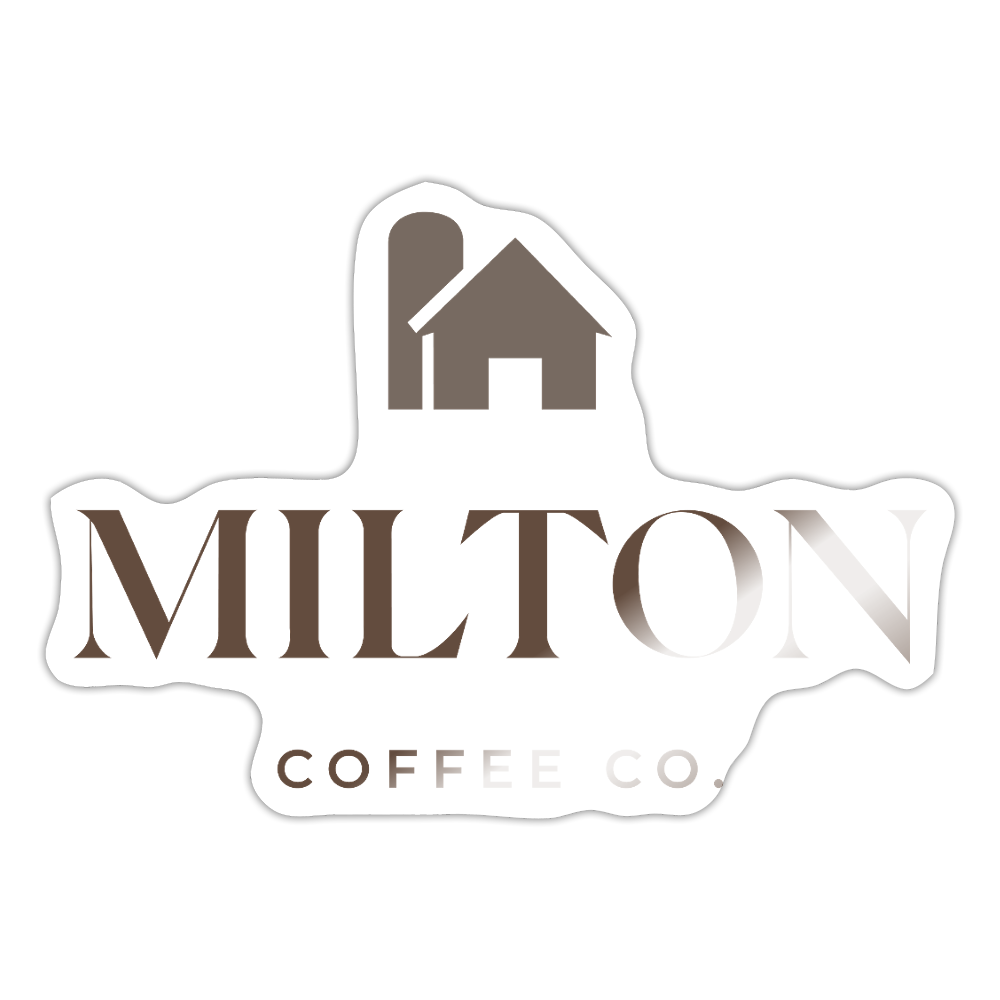 Sticker - white glossy