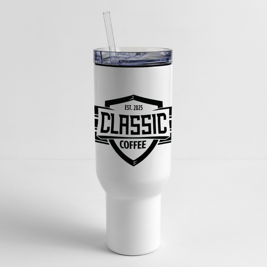 40 oz Travel Tumbler - white